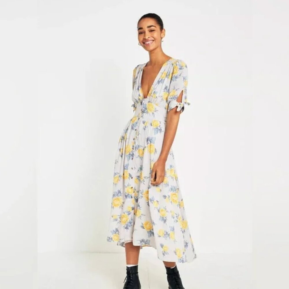 NWT Free People Love of My Life Midi Dress M